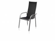 Aluminiowe krzesło Florabest, cena 99,00 PLN za 1 szt. 
- odporne ...