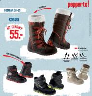 Dzięcięce buty zimowe Lupilu i Pepperts oferta od czwartku 2 października 2014 - Buty dziecięce z Lidla