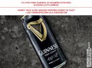 Guinness Draught Piwo , cena 3,00 PLN za 440 ml/1 pusz., 1 l=9,07 PLN.