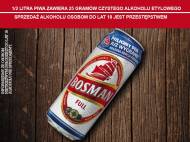 Bosman Full* , cena 1,00 PLN za 500 ml/1 pusz., 1 l=3,98 PLN. ...