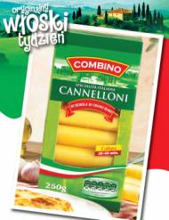 Makaron Cannelloni , cena 2,99 PLN za 250 g/1 opak. 
- Włoski ...