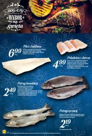 Bogaty wybór ryb w Lidlu: filet z halibuta, polędwica z dorsza, ...