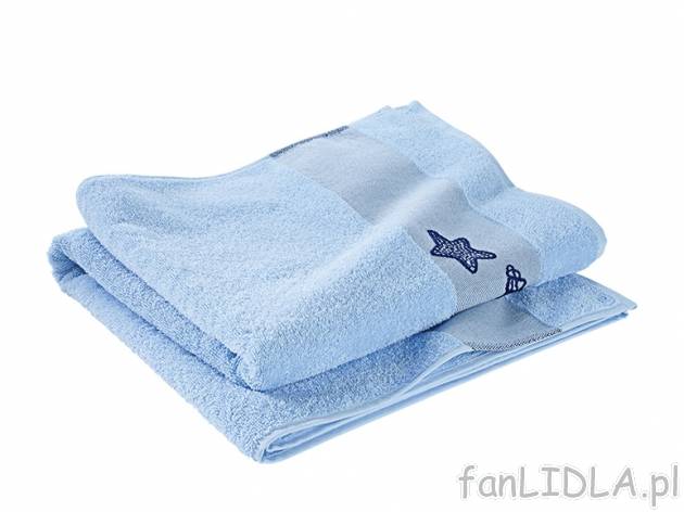 Ręcznik 100% bawełny Miomare, cena 29,99 PLN za 1 szt. 
- wymiary: 100x150 cm ...