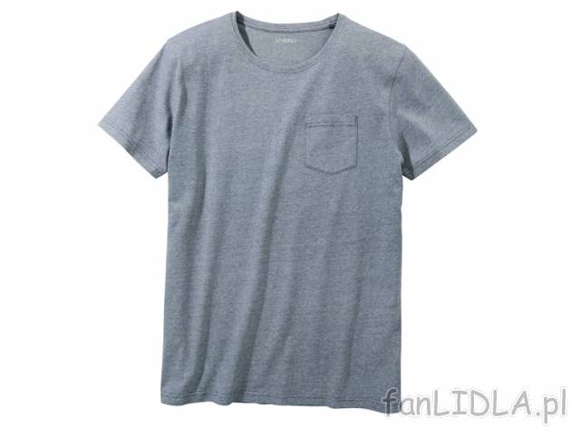 T-shirt Livergy, cena 19,99 PLN za 1 szt. 
- rozmiary: S - XXL (nie wszystkie wzory ...