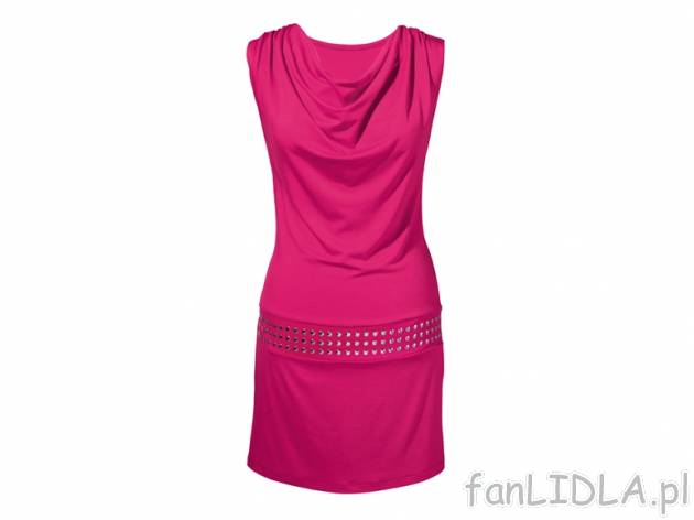 Sukienka z wiskozy Esmara, cena 34,00 PLN za 1 szt. 
- 3 wzory do wyboru
- materiał: ...
