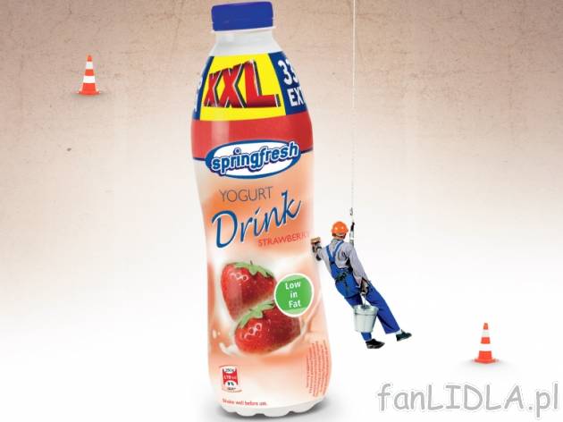 Jogurt pitny XXL , cena 4,99 PLN za 1 kg 
-  Różne rodzaje