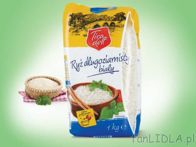 Ryż biały długoziarnisty , cena 2,38 PLN za 1 kg 
- Najpopularniejszy gatunek ...
