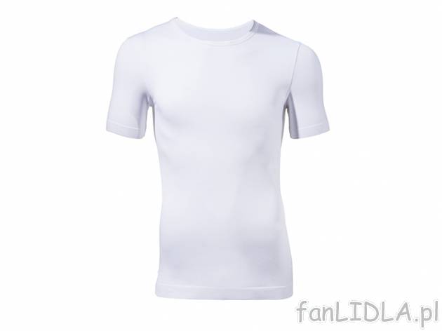 T-shirt Livergy, cena 24,99 PLN za 1 szt. 
- bez szwów bocznych 
- 2 kolory 
- ...
