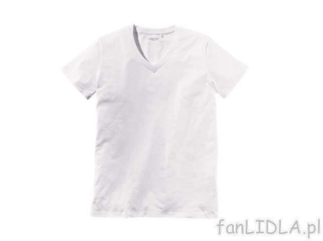 T-shirt 2 szt. Livergy, cena 24,99 PLN za 1 opak. 
- 2 zestawy 
- materiał: 100% ...
