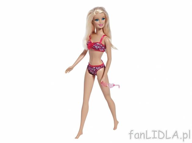 Lalka Barbie , cena 29,99 PLN za 1 szt. 
- 5 rodzajów (dostepność wzorów ograniczona) ...