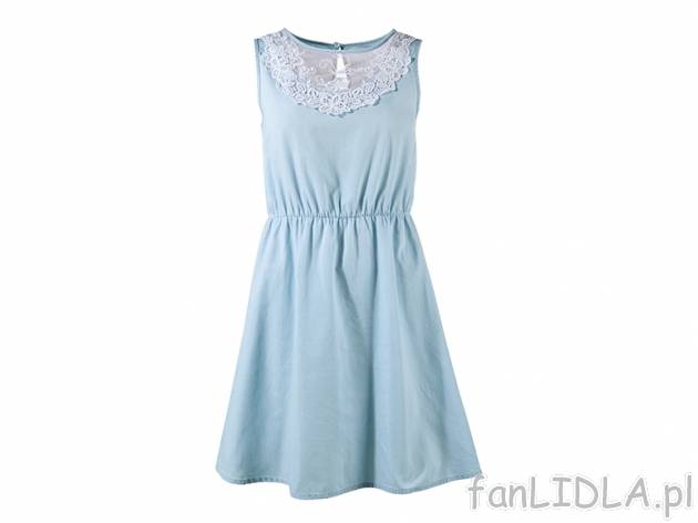 Sukienka Esmara, cena 37,00 PLN za 1 szt. 
- materiał: 100% bawełna 
- rozmiary: ...