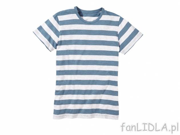 T-shirt lub koszulka z pliską i guzikami Livergy, cena 22,99 PLN za 1 szt. 
- 3 ...