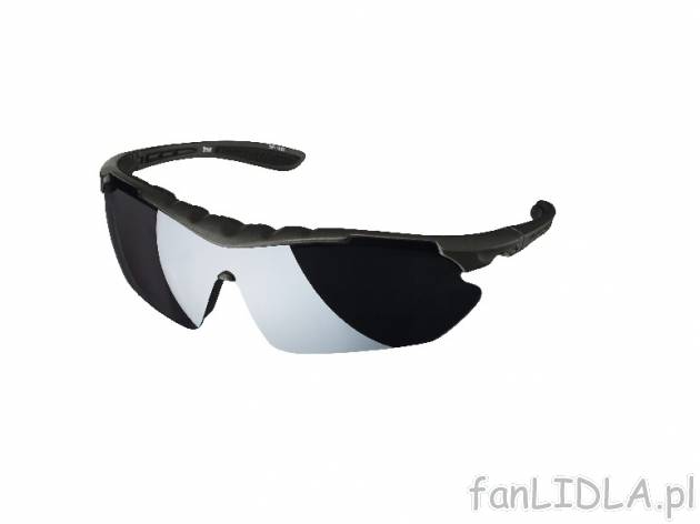Okulary sportowe , cena 34,99 PLN za 1 szt. 
- bardzo lekkie z 100% osłoną UV ...
