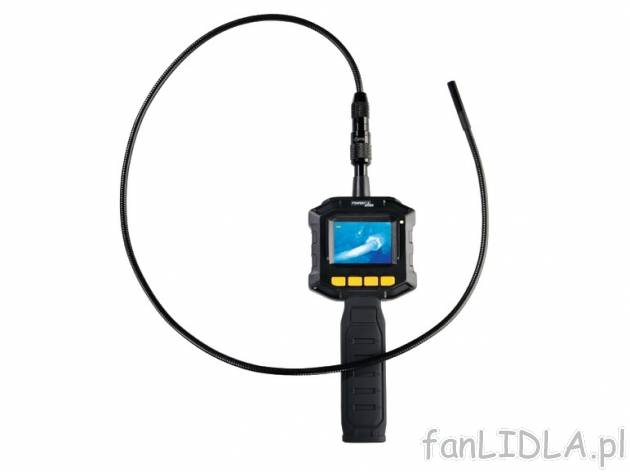 Kamera endoskopowa Powerfix, cena 222,00 PLN za 1 szt. 
- kamera mikro jest połączona ...