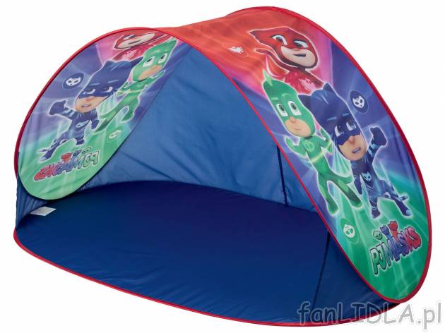 Namiot plażowy dla dzieci , cena 69,90 PLN  
-  po rozłożeniu: 150 x 100 x 80 cm