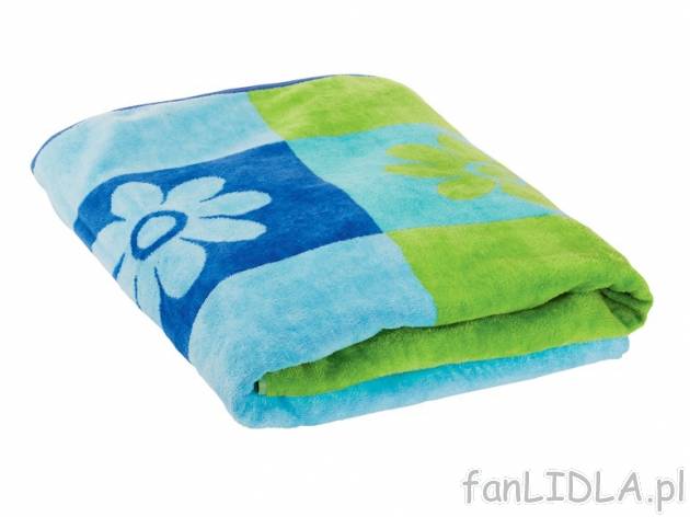 Ręcznik plażowy XXL , cena 39,99 PLN za 1 szt. 
- wymiary: 93 x 170cm 
- wyjątkowo ...