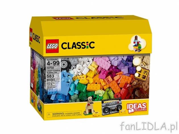 Klocki LEGO , cena 99,00 PLN za 1 opak. 
- do wyboru: 
- 10702 Zestaw do kreatywnego ...