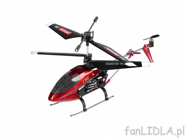 Helikopter z żyroskopem , cena 89,90 PLN za 1 opak. 
- trzykanałowe sterowanie ...