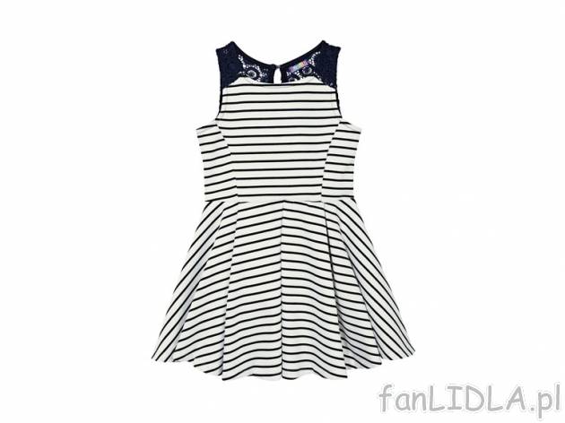 Sukienka Lupilu, cena 24,99 PLN za 1 szt. 
- rozmiary: 86-116 
- 3 wzory do wyboru ...