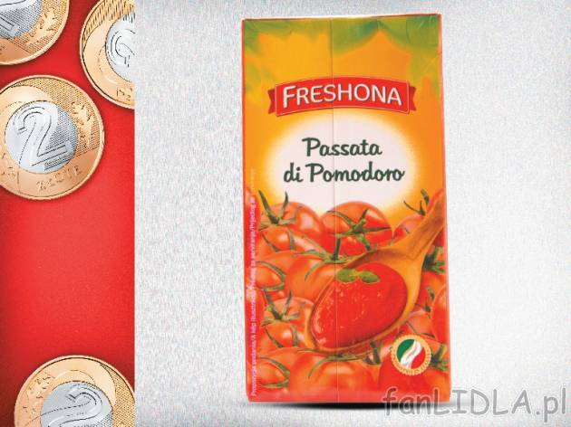 Freshona Przecier pomidorowy , cena 2,00 PLN za 500 g/1 opak., 100 g=4,00 PLN.