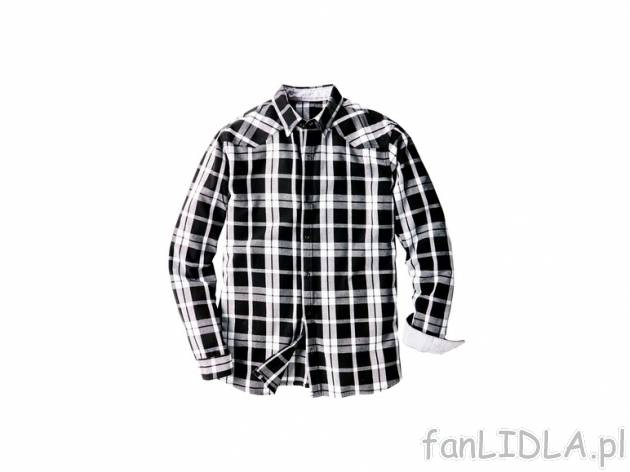 Koszula jeansowa lub z twillu Livergy, cena 39,99 PLN za 1 szt. 
- rozmiary: S-XXL ...