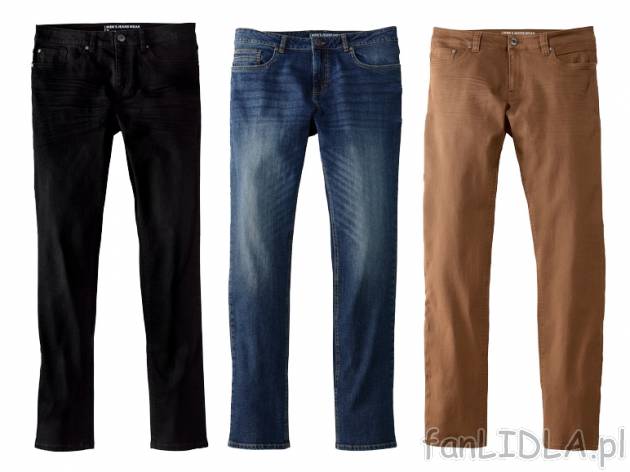 Spodnie Livergy, cena 44,99 PLN za 1 para 
- do wyboru: jeansy, boj&oacute;wki ...