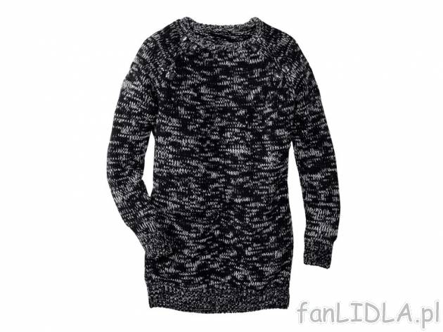 Długi sweter Pepperts, cena 39,99 PLN za 1 szt. 
- gruby i ciepły 
- rozmiary: ...
