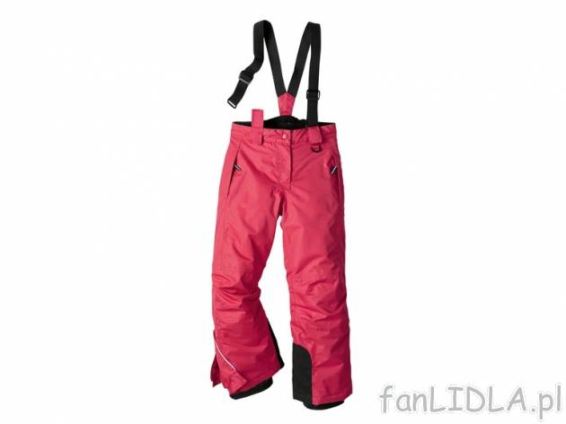 Młodzieżowe spodnie narciarskie , cena 59,00 PLN za 1 para 
- rozmiary: 122 - ...