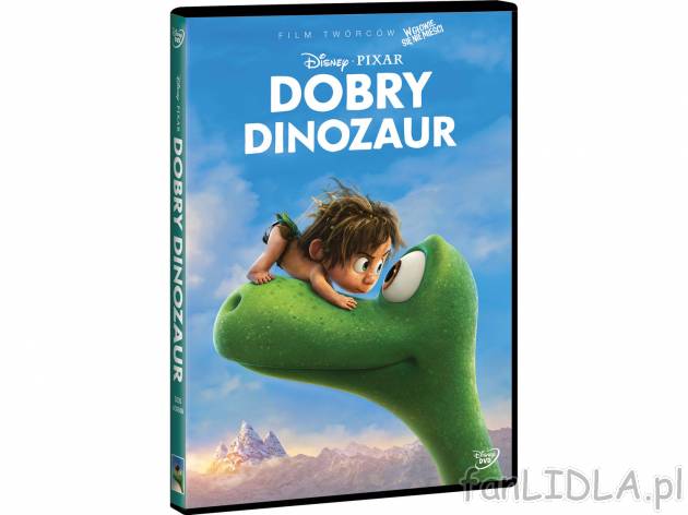 Film DVD ,,Dobry Dinozaur&quot; , cena 19,99 PLN za 1 opak. 
Disney Pixar zaprasza ...