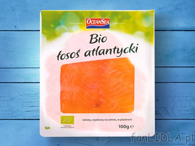 Ocean Sea Bio Łosoś atlantycki , cena 13,00 PLN za 100 g 
*Produkt dostępny ...