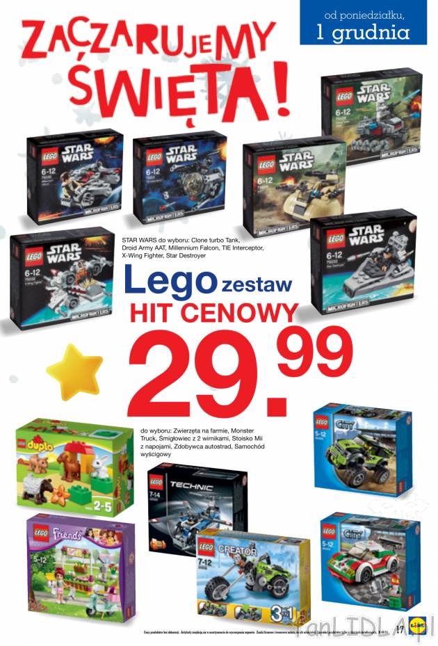 Dla chłopców w wieku 6-12 lat zestaw klocków Lego Star Wars na święta: do wyboru ...