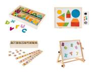 PLAYTIVE® Zabawka motoryczna Montessori z drewna, Playtive ...