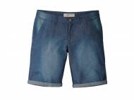 Jeansowe bermudy Livergy, cena 33,00 PLN za 1 para 
- 3 wzory ...