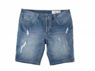 Jeansowe bermudy Livergy, cena 33,00 PLN za 1 para 
- 3 wzory ...