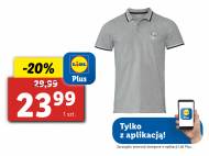 Koszulka męska polo Livergy, cena 29,99 PLN 
- 90% bawełny, ...