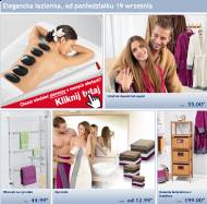 Gazetka LIDL od poniedziałku 19 września 2011 Elegancka łazienka