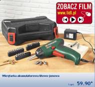 Wkrętak - akumulator 3,6 V, 1350 mAh, liczba obrotów: 200/min, ...