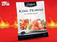 Krewetki olbrzymie , cena 49,99 PLN za 800 g/1 opak., 1kg=69,43 ...