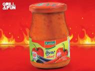 Ajvar , cena 6,99 PLN za 370 ml, 1L=18,89 PLN.
- Pyszne pasty ...