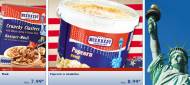 Musli, popcorn w wiaderku