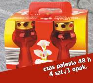 Znicz L10 plastikowy, cena 9,99PLN za 4 sztuki
- czas palenia ...