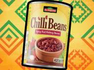 Fasola chili , cena 2,49 PLN za 420 g, 1kg=5,93 PLN. 
- Fasola ...