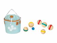 Zestaw do gry w boule Playtive, cena 44,99 PLN 
- z naturalnego ...