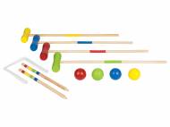 Drewniany zestaw do gry w krokieta Playtive, cena 44,99 PLN ...