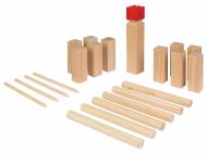 Drewniana gra Kubb Playtive, cena 44,99 PLN 
- z naturalnego ...