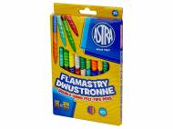 Flamastry dwustronne Astra, 12 szt. , cena 12,99 PLN 
- 24 ...