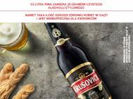 Krusovice ciemne , cena 3,69 PLN za 500 ml, 1L=7,38 PLN.