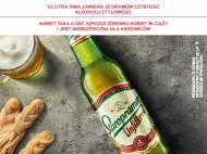 Staropramen jasne , cena 3,39 PLN za 500 ml, 1L=6,78 PLN.