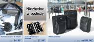 Sprzęt dla podróżnika: suszarka podróżna, walizki podróżne