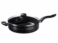 Patelnia aluminowa ze szklaną pokrywą 28cm Ernesto, cena 49,00 ...